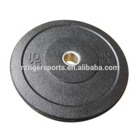 Hi temp Crumb rubber bumper weight plate solid rubber bumper plate