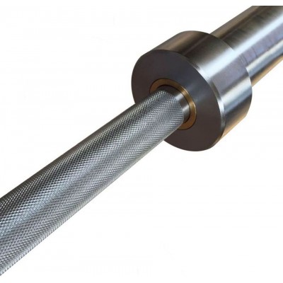 Electroplating barbell bar for gym using