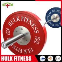 2018 hot sale!!! Crossfit competition bumper plate for weight lifting rubber bumper