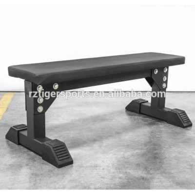 Gym crossfit training equipment flat bench without beam