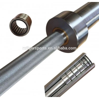 Top grade Crossfit Olym barbell harden chrome barbell bar with needle bearing and copper sheathing